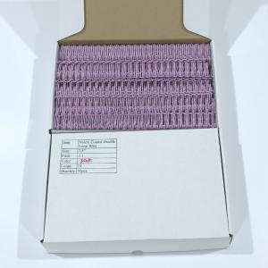 China Pink Notebook Double Wire O Binding A4 Paper 23 Loops Electroplated on sale