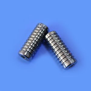 Threaded Machinery Parts Tungsten Carbide Mold Inserts of 10 Chamfers