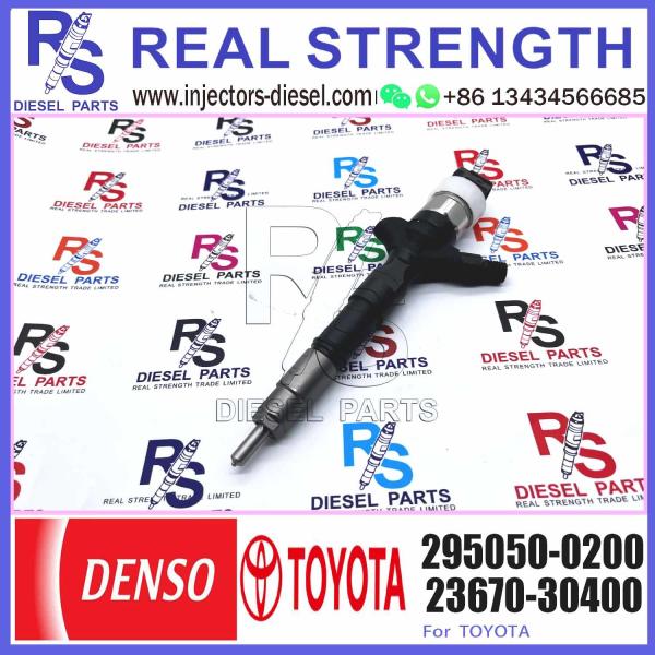 Hot Selling Genuine New Diesel Fuel Injector 295050-0460 295050-0200 For Toyata Car 23670-30400 23670-30440 23670-39435