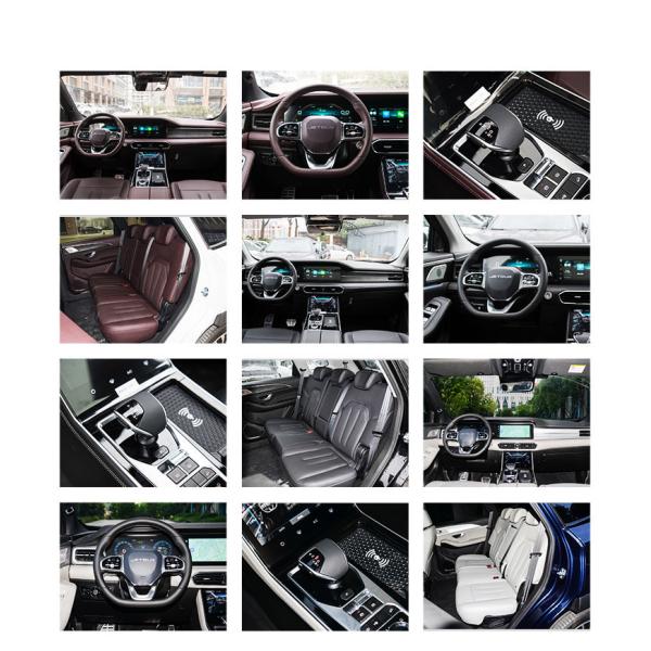 Jetour X90 Plus Petrol Cars and Front drum Rear drum Brake System with Max Speed 180 Km/h