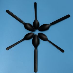 CPLA Wholesale Custom Biodegradable PLA Disposable Spoon Flatware Cutlery PLA