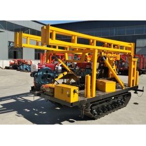 Pneumatic High Leg Percussion Crawler Mounted Drill Rig