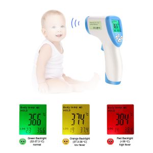Human Body Non Contact Ir Thermometer Laser Electronic Frontal Clinical