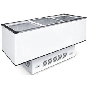 Large Combined Deep Island Freezer For Ice Cream / Fronzen Food Static Cooling