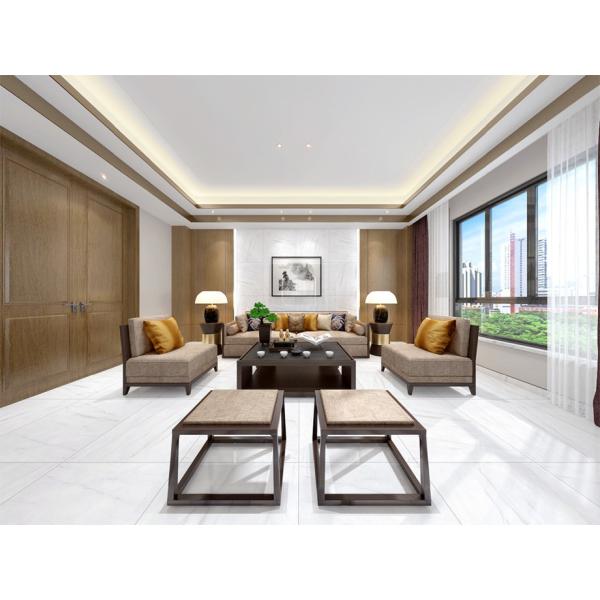 Buy Carrara White Polished Porcelain Tile 800x800mm Grade AAA at wholesale prices