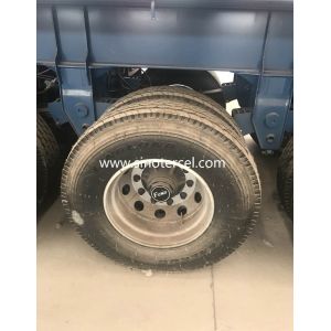 Capacity 24Cbm Tipper Semi Trailer Truck With Leaf Spring Suspension