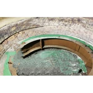 EAF Electric Arc Furnace Refractory Materials Dry Ramming Mass High Purity