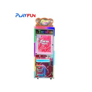 Arcade Coin Operated Fun Toys Crane Claw Machine Mini Prize Game Machine