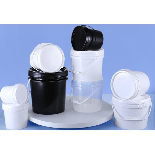 Buy PP/HDPE Plastic Storage Bucket For Food Storage With Printing IML at wholesale prices