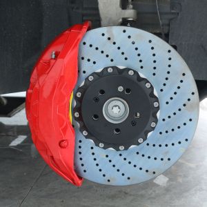 China AK 10N 10 Piston G500 Mercedes Benz Red Brake Calipers on sale