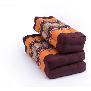 Foldable Meditation Support Hypoallergenic Plant Fibre Bolster Pillow Cushion