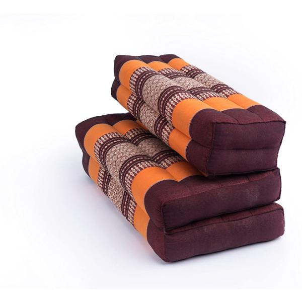 Foldable Meditation Support Hypoallergenic Plant Fibre Bolster Pillow Cushion