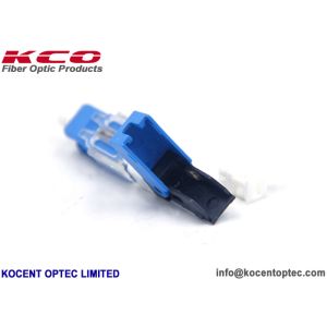 3D Pass Fiber Optic Fast Connector with No Epoxy or Polishing Required for Quick