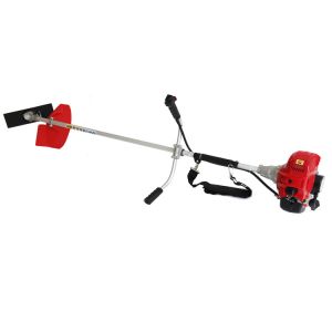 42.7cc Displacement Gasoline Chain Saw Garden Worker Use