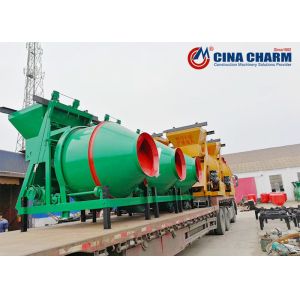 JZC350 350L Automatic Feeding Concrete Drum Mixer Self Loading