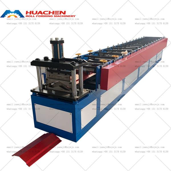 Buy PPIG IG Aluminum Ridge Cap Roll Forming Machine at wholesale prices