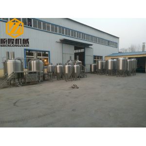 5HL Microbrewery Beer Brewing Equipment , automated beer brewing system with