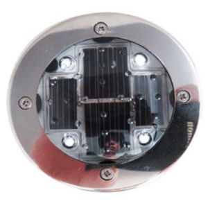 Buried Polycarbonate Underground Solar Light 1200MAH 1.2V Dia 120mm