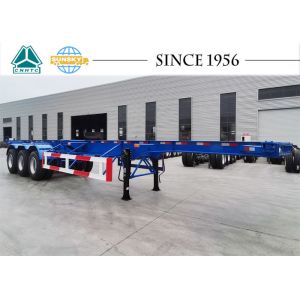 3 Axle Skeleton Trailer Exported To Tanzania