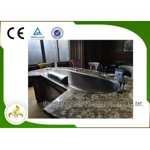 10 Seats Electromagnetic Heating Japanese Teppanyaki Grill Stainless Steel and