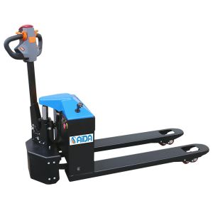 China Electric Pallet Jack Lift , Walkie Rider Pallet Truck With Battery on sale