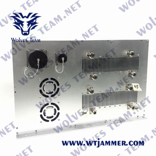 High Power GSM PCS 3G 4G 5G Jammer Military 600 Watt Vehicle Signal Jammer