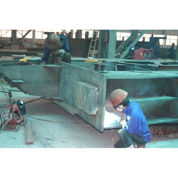 Buy Structural Steel Buildings Frames Fabricated By Cutting , Drilling , Welding at wholesale prices