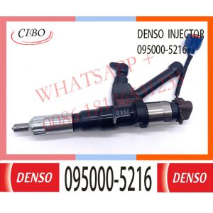 095000-5216 Neutral Common Rail Diesel Fuel Injector 23670-E0351 23910-1252 For