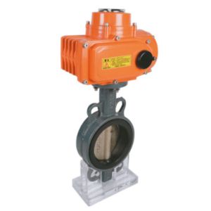 Ductile Iron CLASS150 220v Center Disc Butterfly Valve