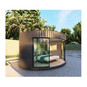 50/75/100mm Wave Sandwich Panel Wall EU Prefabricated Container House for