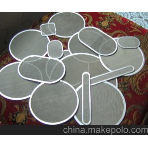 AISI304/316 Round Mesh Filter Disc , Washable Aluminum Air Filters