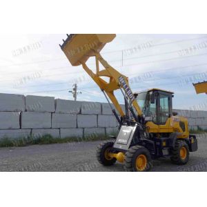 Front End Bucket Wheel Loader Machine Air Brake 3900kg Operating Weight
