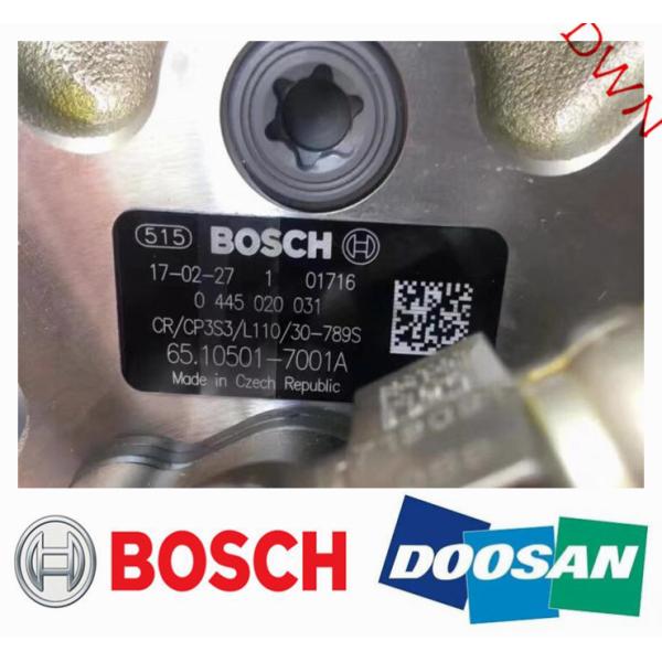 Buy BOSCH Diesel engine parts fuel injection pump 0445020031  =  65.10501-7001A  for Korea Doosan Excavator at wholesale prices