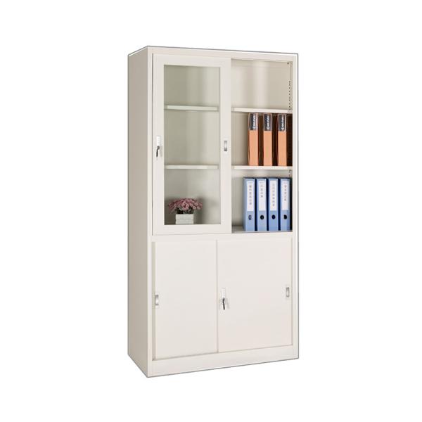 Buy Metal Bookshelf Steel Storage Cabinet Cupboard Office Furniture at wholesale prices