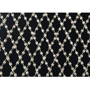 Bto-30 Galvanized Coil Diameter 450mm Concertina Barbed Tape