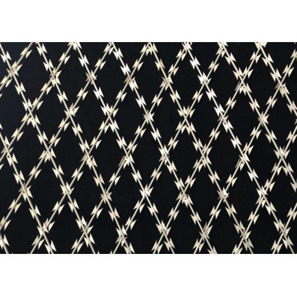 Buy Bto-30 Galvanized Coil Diameter 450mm Concertina Barbed Tape at wholesale prices