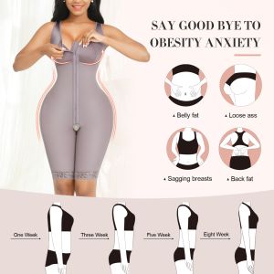 Control Level Firm HEXIN Women's Seamless Shapewear for Bodyshaping and Butt