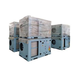 R410A Commercial Packaged Rooftop AC Systems Cooling And Heating With UV lamp