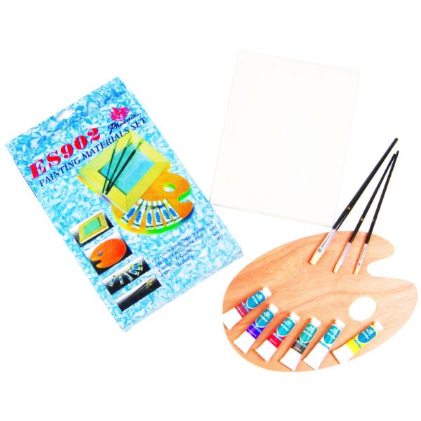 Small Art Painting Set Oil Painting Kits For Adults High End Stretched Canvas Attached