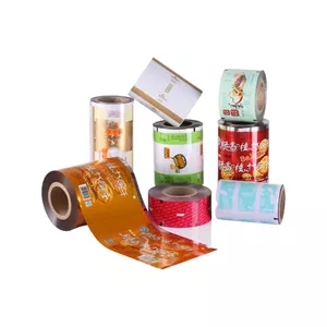 Heat Transfer Laminated 100mm Printed Packaging Film Roll