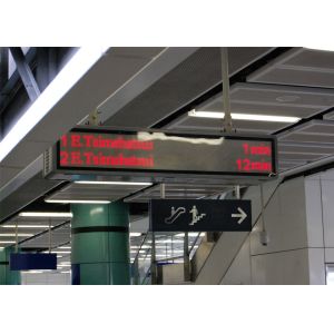 240W train station departure board High Ingress Protection IP65