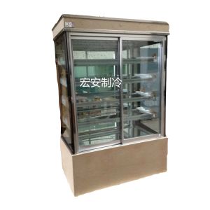 Energy Saving Cake Display Chiller , Refrigerated Cake Display Case