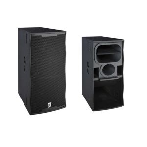 Outdoor 1000 Watt Speaker Professional Loudspeaker System Plywood Cabinet