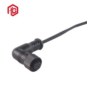 Automotive Moulding Type M12 Waterproof Right Angle Connector