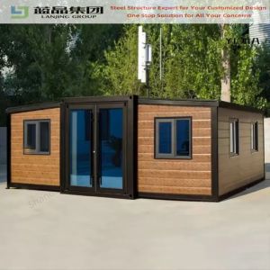 Luxury Tiny Prefab Modular Container House Expandable Office 20ft 40ft