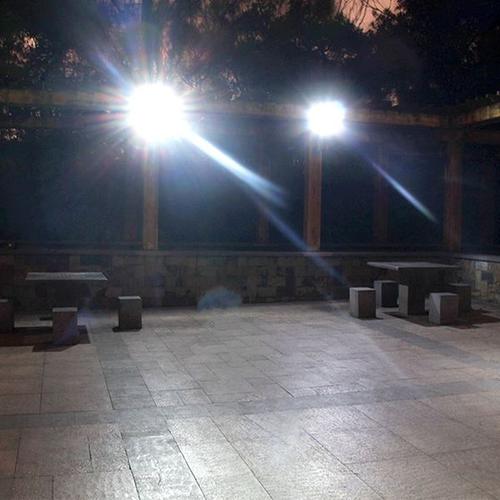 Security Spot Led Solar Flood Lights Landscape 50w Ip65 Playgrounds Courtyards