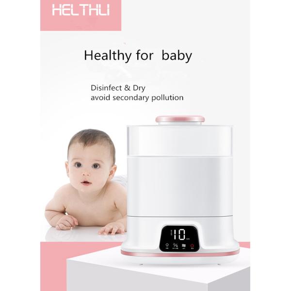 Eco Friendly Baby Bottle Sterilizer With Big Capacity Contain 6 Bottles