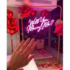 Quality Outdoor Neon Sign for Mrs Mr Will You Marry Me A Symbol of Love and Commitment for sale