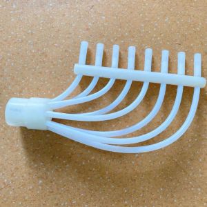 Tribo Gun Nozzle Powder Coating Spare Parts 45 Degree Angle