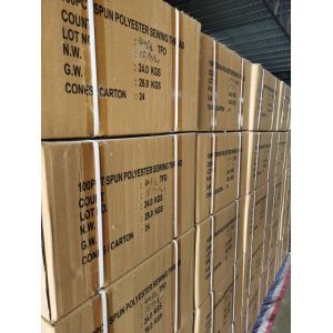 Polyester Spun Yarn 40/2 For Industrial Sewing Thread